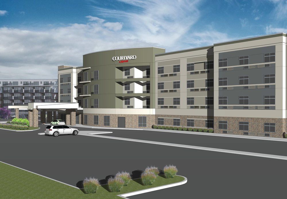 Courtyard By Marriott Schenectady At Mohawk Harbor Hotel Екстериор снимка